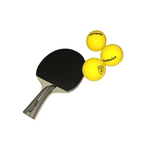 Killerspin NoNoise Quiet Ping Pong Balls 3-Pack Yellow