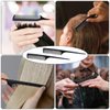 2 Pack Rat Tail Comb for Root Teasing, Black Fine Tooth Teasing Comb for Sectioning, Parting, Styling Hair