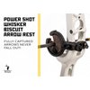 Trophy Ridge Whisker Biscuit Original Archery Arrow Rest, Ambidextrous, Medium, Black