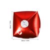 5Pcs Cube Dice Foil Balloons, Red Square Shaped Balloons Aluminum Foil Balloons for Las Vegas Party, Theme Night Birthday Party Decoration Supplies