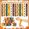 Erweicet Thanksgiving Party Favors 80PCS Turkey Glasses Stickers Tattoo Stickers Gift Bags for Kids Autumn Fall Theme Party Goodie Bag Filler Classroom Rewards