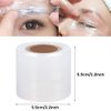 AIYUENCICI Disposable Eyebrow Tattoo Plastic Wrap Preservative Film with Microblading Kit for Lip Blush, Eyebrow Lamination Lash Lift Permanent Make Up Cling Cover Tape Roll Transparent 2 Pack