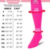 Mojo - Compression Socks for Women and Men 20-30mmHg Knee High - Compression Support Stockings for Travel Circulation, Nursing, Bariatric Recovery - Pink, Small - M809
