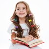 Janinka 72 Pieces Self Hinge Hair Barrettes: Plastic 80s 90s Cartoon Hairpins, Colorful Cute Barrettes for Toddlers (Multicolor)