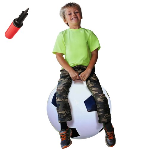 WALIKI Hopper Ball Toy for 3 4 5 and 6 Year Old Boys | 18” Soccer Ball for Team Challenges & Family Fun | Perfect Outdoor Toy