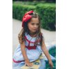Big 8 Inch Red Bows for Girls' Hair - Jumbo Cheer Bows for Women's Cheerleading, Softball Teams, Halloween Costumes, Christmas Festivals and Birthdays