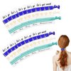30 Pieces Nautical Hair Ties - Last Sail Before The Veil Party Favors, 3 Styles for Summer Yacht Theme Bachelorette Gift Supplies