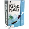 Fun With: Paper Planes - Build & Fly Activity Set, 60 Folding Paper Sheets, 16 Unique Designs, Instruction Book, Elastic Bands & Clips, Kids Ages 8+