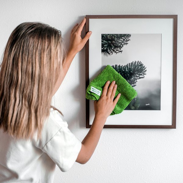 Nano Towels - The Amazing Eco Cloth That Cleans Virtually Any Surface with Only Water. No More Paper Towels Or Toxic Chemicals. 4-Pack (14x14, Blue)