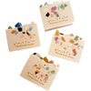 La Vie En Rose Goat Milk Soap Bars with Oatmeal & Shea Butter For and All Skin Types. Natural Face, Hand & Body Soap. Handmade In USA. (4 BARS with 5.0-5.5 oz EACH)