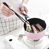 GADIEDIE Chopsticks10 Pairs Reusable Fiberglass Chopsticks Non-Slip Chopsticks Beginners Chopsticks Dishwasher Safe for Chinese style Japanese Food Cooking Chopsticks(9.5"Black cherry blossom)