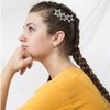 Star Hair Clips Hair Rhinestones Barrettes for Women Lady Elegant Styling Star Hair Accessories (Bling Stars 3)