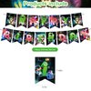 Luigi's Mansion 3 Party Decorations,Luigi's Mansion 3 Party Supplies,Luigi's Mansion Themed Includes Banner,Cake Toppers and Luigi Balloons for Luigi's Mansion 3 Birthday Decorations