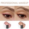 FOCALLURE 2 Pcs Cream Eyeshadow Stick,Brightener Eyeshadow Pencil Crayon,Highlighter Eye Shadow Stick Sets with Crease-proof Formula,Long Lasting Waterproof Eye Shadow Make Up,Mocha Pink