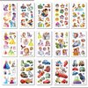 60 Sheets Temporary Tattoo fake tattoos Cute pattern stickers markers for Kids Toddlers Children Boys Girls