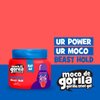 Moco de Gorila Rockero Hair Gel Jar, Long Lasting, Strong Hold Hair Styling Gel, Yellow, Lavender, 3-Pack of 9.52 Oz Each, 3 Jars