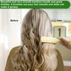 Bamboo Hair Brush and Comb Set, Wood Paddle Detangling Hairbrush Helps Hair Growth, Bamboo Wide Tooth Comb for Women Men Thick Thin Curly Dry Hair, Hairbrush Cleaner Included