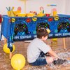 Gamer Birthday Party Decorations Tablecloth,3pcs Video Game Table Cloth Disposable Gaming Birthday Plastic Tablecloth Blue Birthday Table Cover for Boys Game Themed Birthday Party, 70.8*42.5inch ﻿