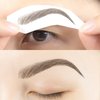 Bliss and Beyond USA | Waterproof Eyebrow Tattoo Stickers. A real hair stroke look. Hair replacement without surgery. Solution for hair loss. Bushy Tinted eyebrow tattoos. (Dramatic Hollywood, Brown)