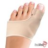 PediDoc Bunion Corrector - Bunion Relief Sleeves Bunion Pads Brace Cushion for Women Toe Straightener with Gel Toe Separator, Spacer, Straightener & Spreader – Hallux Valgus Relief Big Toe Alignment L