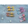 Summer Crystal Enchanted Mermaid & Sea Life Barrette Hair Clips For Girls - Stylish Hair Accessories for Everyday, Birthday and Parties (4Pcs Mermaid Sealife)