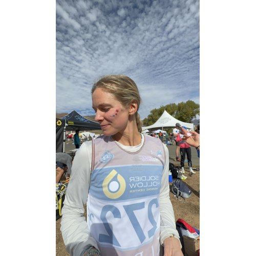 Lips & Face Glitter Kit Stocking Stuffer - Holographic Body Glitter, Includes 2 Colors + Stencil + Skin Balm to Apply, Perfect for Sports & Charity Events, Festivals & Parties.