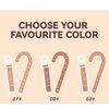 Vodisa 3Pcs Lip Gloss Collection Makeup Set, Shimmery Smooth Lip Glosses for for Girls Women, Soft Liquid Long Lasting Lip Glosses Set with Rich Varied Colors 01