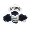 KTR Group Fuzzballz Gorilla Dog Toy Mini Tennis Ball with Plush and Squeaker