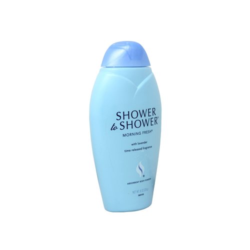 SHOWER to SHOWER MORNING FRESH ABSORBENT BODY POWDER 8 OZ