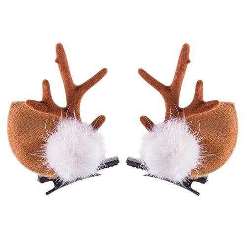 Christmas Hair Clips Christmas Reindeer Hair Clips Reindeer Ears Cute Hair Accessories for Women