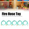 SPYMINNPOO Dollhouse Irrigation Hose, 5PCS Dollhouse Fire Hose Toy 1:12 Dollhouse Mini Outdoor Garden Scene Simulation Irrigation Hose