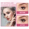 Dual Magnetic Eyelashes, Magnetic Eyelashes Without Eyeliner 4D Natural Look Reusable Easy to Wear, Soft Magnets False Eyelashes with Applicator No Glue, Barbie