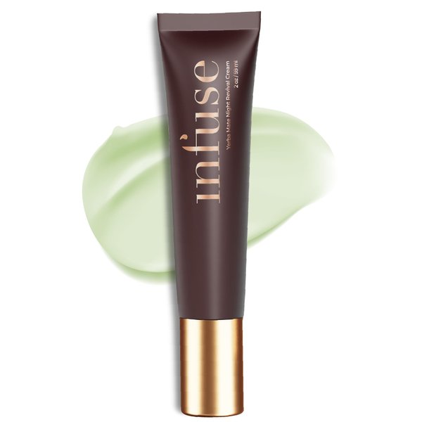 Infuse Night Cream Hydrating - Yerba Mate Night Revival Cream for Mature Skin - Advanced Anti-Aging Night Cream Best Face Night Moisturizer for Aging Skin Hydrating Night Treatment for Women 59 ml