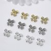 30pcs 3D Metal Bow Nail Charms for Acrylic Nails Alloy Nail Bows Gold Silver Gray Bow Knot Nail Art Charms Cute Bow Charms Kawaii Bow tie Nail Accessories Nail Jewels for Women Girls Manicure