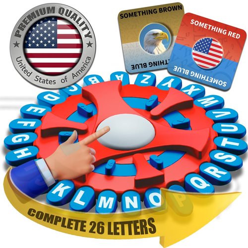 WORDSTORM – Fast-Paced 26-Letter Word Game with Countdown Timer & Flashing Red Lights – Perfect for Family Game Night, Parties, and Educational Fun