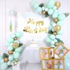 Pastel Mint Balloons 10 inch 100pcs Mint Green Latex Balloons for Party Birthday Wedding Anniversary or any Party Decorations-pastel Mint