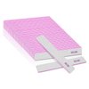 25pcs Nail Files 80 Grit, BLESWIN 80/80 Grit Nail Files, Jumbo Nail Files for Acrylic Nail, Double-Sided Emery Board Nail Filer for Manicure, Pedicure, and Acrylic Nails