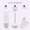 Wonderskin Liquid Gym Facial Roller, Stainless Steel Face Roller Massager, Eye Roller for Puffy Eyes and Dark Circles, Face Sculpting Tool