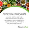 Pantothenic Acid, 1000 mg, 60 Tablets, NaturesPlus