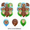 Beaver Party Decorations Beaver Birthday Party Supplies Includes Beaver Birthday Banner Cake Topper Cupcake Toppers Balloons for Birthday Decorations Canada Party Decorations