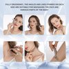 KECC Gua Sha Facial Massager (Fishtail),Stainless Steel Cold Roller Sticks for Face Eyes,Crescent Line Chin Lift Tightening Skin Tool, 4 Edges Drainage Sculpting Beauty Tool
