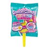 Oosh Slime Cotton Candy Color Mix Surprise by ZURU (Yellow Handle Blue Slime) Scented Fluffy, Soft and Stretchy Slime, Non-Stick Blue Lolipop and Yellow Handle