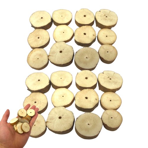 Bonka Bird Toys 2937 Pk24 Sola Chips with Bark Foot Talon Craft Part Bird Toys Cockatiel Parakeet Conure and Similar
