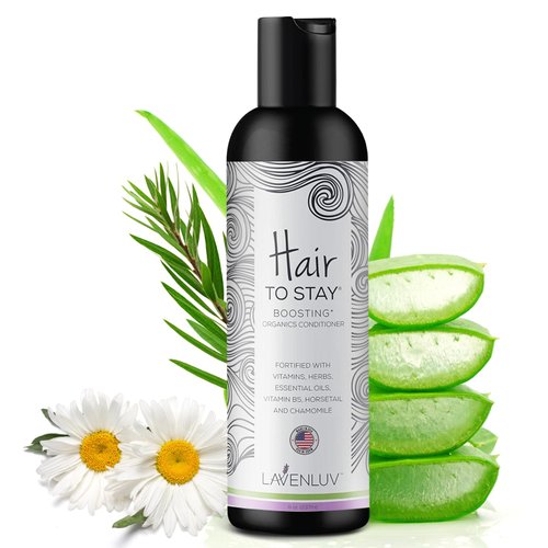 Hair to Stay Hair Growth Conditioner By Lavenluv- Anti-Hair Loss Treatment For Thinning Hair- Deep Moisture Conditioner With Vitamins & Essential Oils- Hair Thickening Conditioner For Men & Women- 8oz