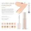 FARMASI Vfx Pro Liquid Concealer Makeup, All-in-one Full Coverage, Highly Pigmented Concealer for All Skin Type, Hide Shadows & Imperfections, Enhance Skin Fullness Foundation Concealer 0,24 Fl Oz C07