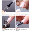 Super Strong Nail Glue Gel and Quickly Nail Glue Remover Kit Press on Nail,Quick Remove Gel Nail Polish, Professional Gel Nail Remover Remove Gel Polish In 2-3 Minutes Safely，No Damage to Nails