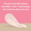 Peach Slices Dark Spot MicroDarts | For Dark Spots, Post-Blemish Redness | Self-Dissolving | Niacinamide, Vitamin C, Hyaluronic Acid, and Cica | Vegan | Cruelty Free | 9 Patches