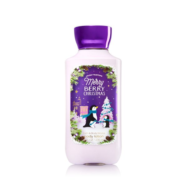 Bath and Body Works 2pc Body Lotion & Fragrance Mist Holiday Traditions Set MERRY BERRY CHRISTMAS