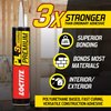 Loctite PL Premium Polyurethane Construction Adhesive, Versatile Construction Glue for Wood, Concrete, Stone, Metal & More- 10 fl oz, Cartridge, 1 Pack