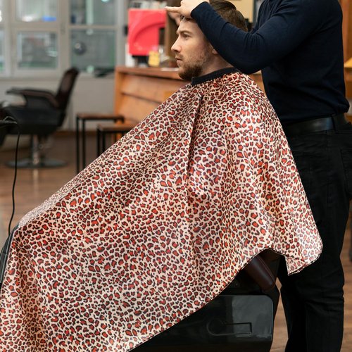 Andibro Salon Cape, Professional Hair Cutting tool Waterproof Barber kit Barber Stylist Hairdresser Light Weight Cape Hair Cutting tool with Adjustable Neckline